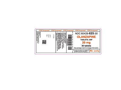 60429-625-30lb Olanzapine 20mg Tabs.jpg (60429 625 30lb  Olanzapine 20mg Tabs)